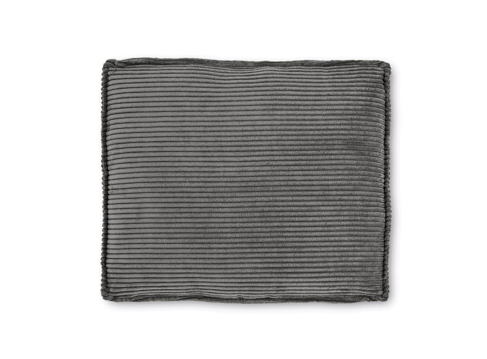 Blok-Kissen aus dickem Cord