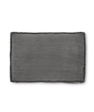 Blok-Kissen aus dickem Cord