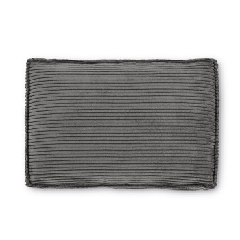 Blok-Kissen aus dickem Cord