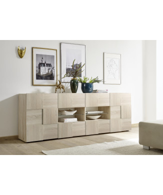 DAMA - Sideboard mit 2 Türen und 4 Schubladen