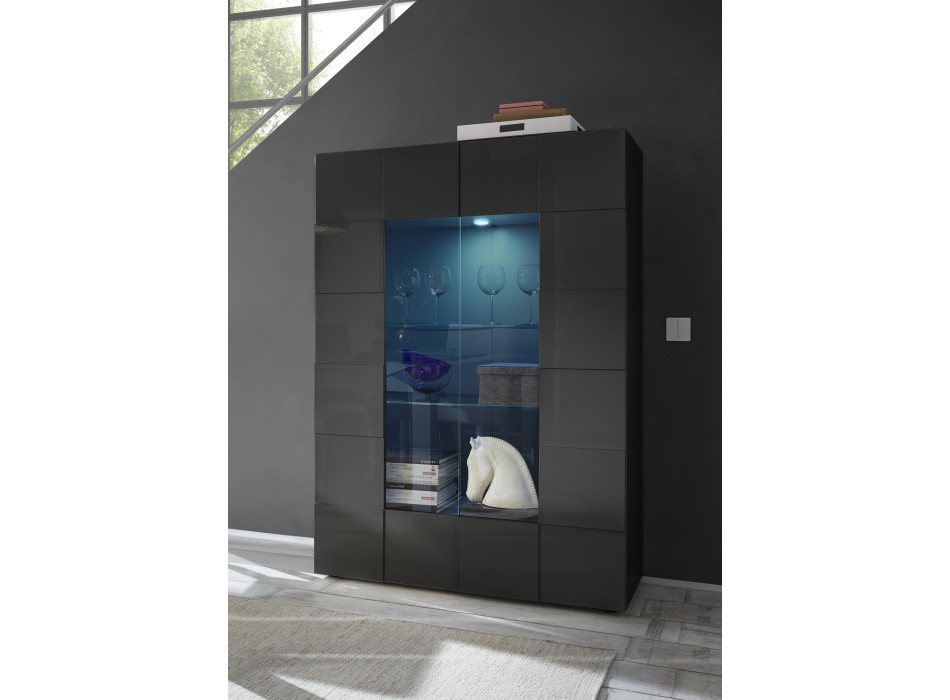 DAMA - 2-türiger Vitrinenschrank