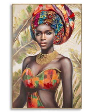 GEMÄLDE AUF LEINWAND MIT RAHMEN DEVA -B-