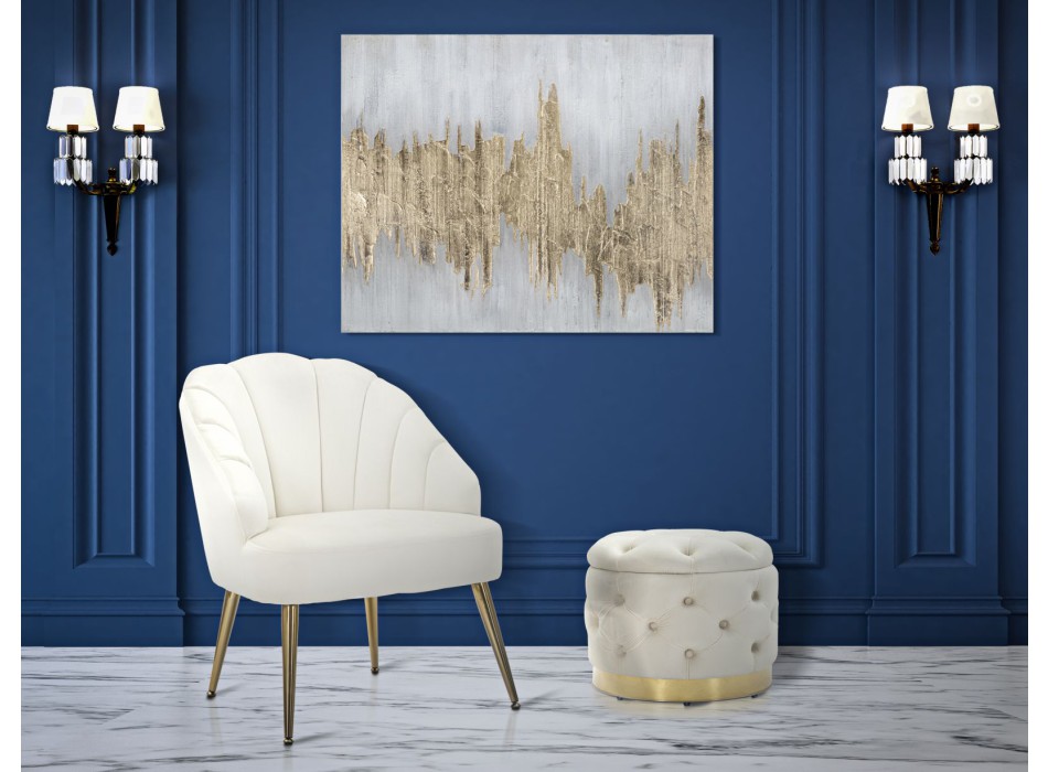 GEMÄLDE AUF GOLDAGE-LEINWAND