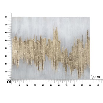 GEMÄLDE AUF GOLDAGE-LEINWAND