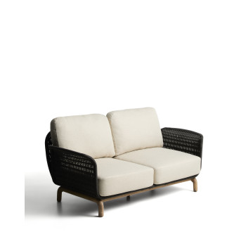 Alipa 2-Sitzer-Sofa aus massivem Akazienholz und Seil