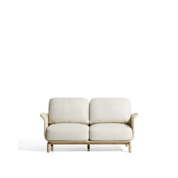 Alipa 2-Sitzer-Sofa aus massivem Akazienholz und Seil