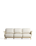 Alipa 3-Sitzer-Sofa aus massivem Akazienholz und Seil