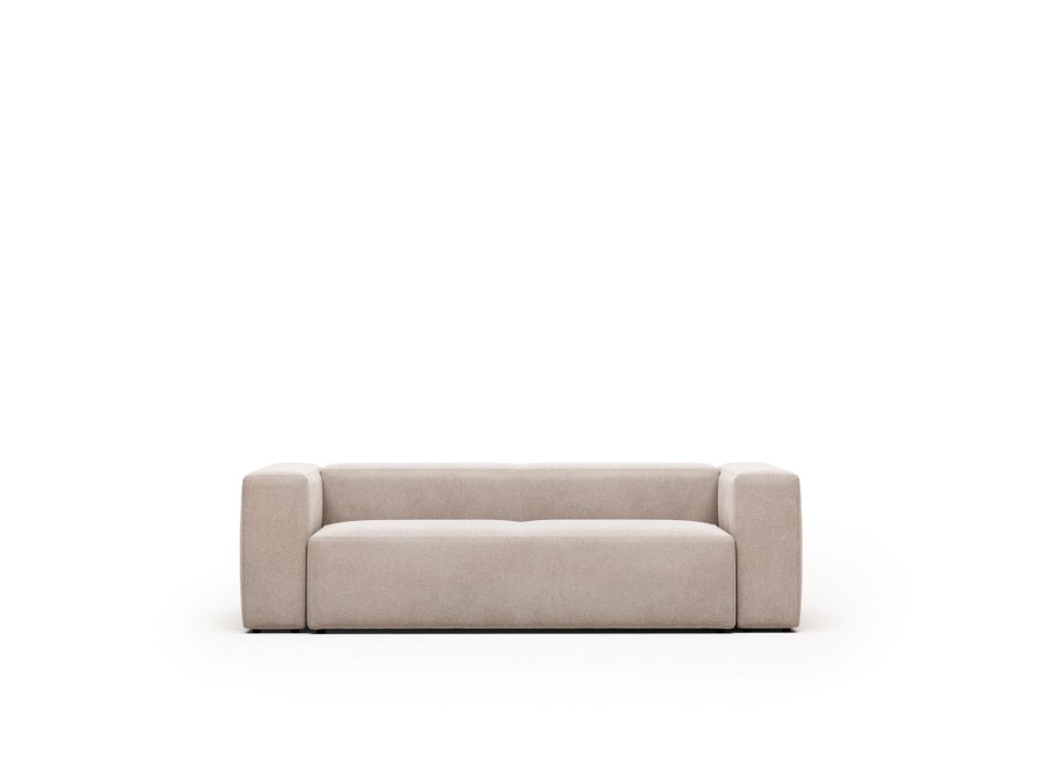Blok 3-Sitzer-Sofa in Beige, 240 cm
