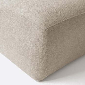 Blok 3-Sitzer Sofa Chaiselongue rechts beige 300 cm