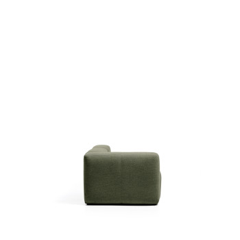 Blok 3-Sitzer-Sofa mit linker Armlehne und Chenille-Endhocker