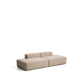 Blok 3-Sitzer-Chenille-Sofa