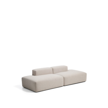 Blok 3-Sitzer-Chenille-Sofa