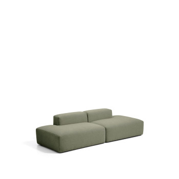 Blok 3-Sitzer-Chenille-Sofa