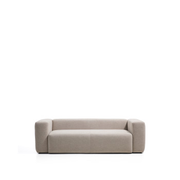 Blok 3-Sitzer-Chenille-Sofa