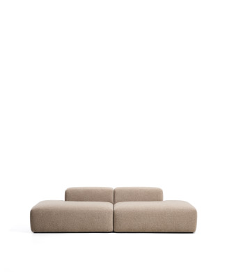 Blok 3-Sitzer-Chenille-Sofa
