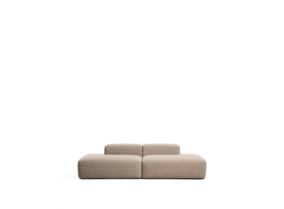 Blok 3-Sitzer-Chenille-Sofa