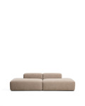 Blok 3-Sitzer-Chenille-Sofa