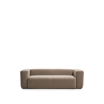 Blok 3-Sitzer-Chenille-Sofa