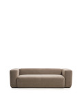 Blok 3-Sitzer-Chenille-Sofa