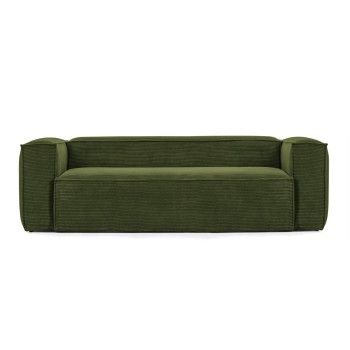 Blok 3-Sitzer-Sofa aus dickem Cord