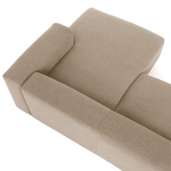 Blok 4-Sitzer Sofa Chaiselongue rechts beige 330 cm
