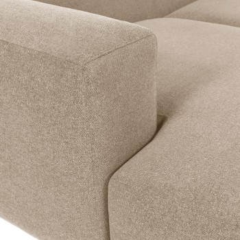 Blok 4-Sitzer Sofa Chaiselongue links beige 330 cm
