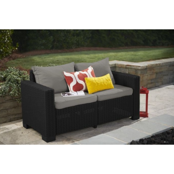 KETER CALIFORNIA 2-Sitzer-Outdoor-Sofa