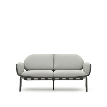 Joncols 2-Sitzer-Outdoor-Sofa aus lackiertem Aluminium