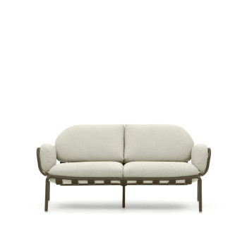 Joncols 2-Sitzer-Outdoor-Sofa aus lackiertem Aluminium