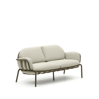 Joncols 2-Sitzer-Outdoor-Sofa aus lackiertem Aluminium