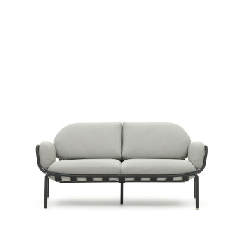 Joncols 2-Sitzer-Outdoor-Sofa aus lackiertem Aluminium