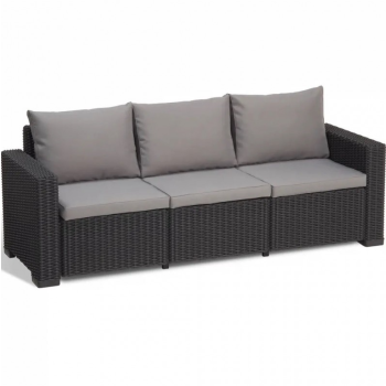 KETER CALIFORNIA 3-Sitzer-Outdoor-Sofa
