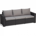 KETER CALIFORNIA 3-Sitzer-Outdoor-Sofa
