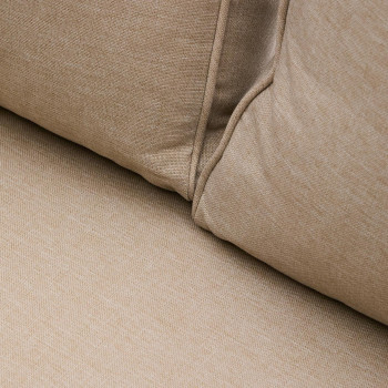 Zivia 2-Sitzer-Outdoor-Sofa aus Rohseil und grün verzinktem Stahl 178 cm