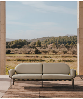 Joncols 3-Sitzer-Outdoor-Sofa THE SHAPE
