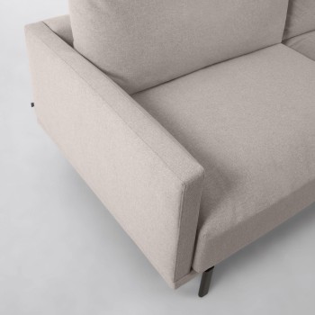 Galene 3-Sitzer-Sofa beige 214 cm