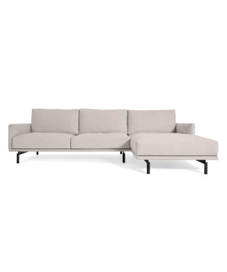 Galene 4-Sitzer-Sofa mit Chaiselongue rechts, beige, 314 cm FSC Mix Credit