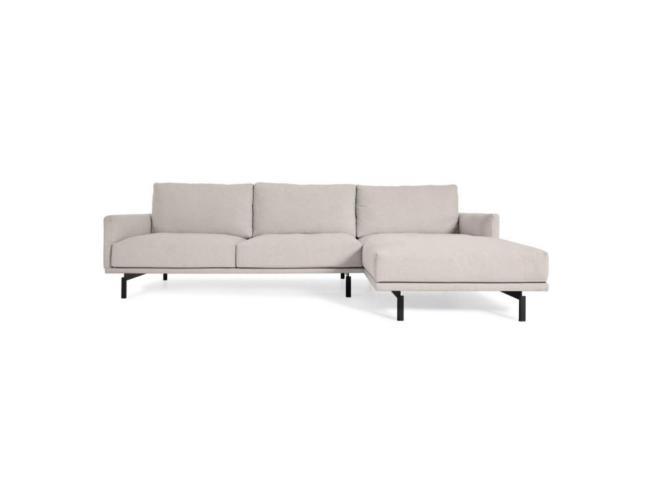 Galene 4-Sitzer-Sofa mit Chaiselongue rechts, beige, 314 cm FSC Mix Credit