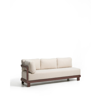 Nerano 3-Sitzer-Aluminiumsofa