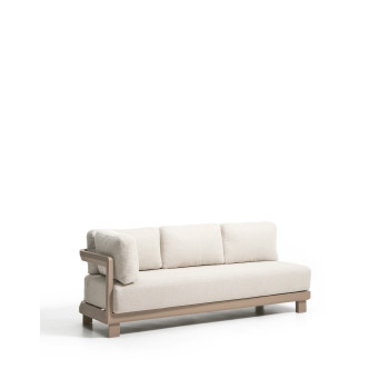 Nerano 3-Sitzer-Aluminiumsofa