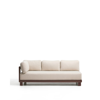 Nerano 3-Sitzer-Aluminiumsofa