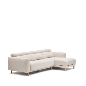 Singa 3-Sitzer-Sofa mit Chaiselongue rechts