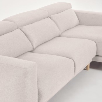 Singa 3-Sitzer-Sofa mit Chaiselongue rechts
