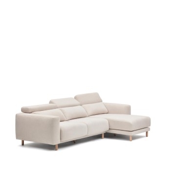 Singa 3-Sitzer-Sofa mit Chaiselongue rechts
