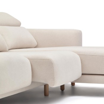 Singa 3-Sitzer-Sofa mit Chaiselongue rechts