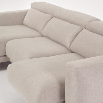 Singa 3-Sitzer-Sofa mit Chaiselongue links