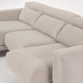Singa 3-Sitzer-Sofa mit Chaiselongue links
