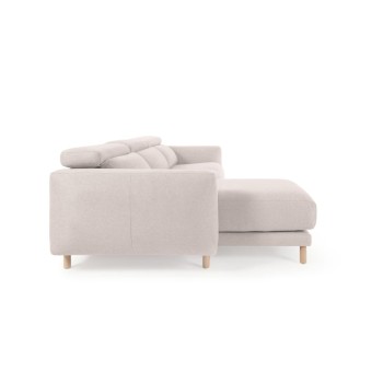 Singa 3-Sitzer-Sofa mit Chaiselongue links