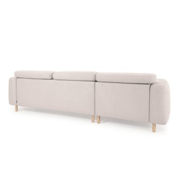Singa 3-Sitzer-Sofa mit Chaiselongue links