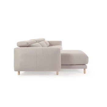 Singa 3-Sitzer-Sofa mit Chaiselongue links